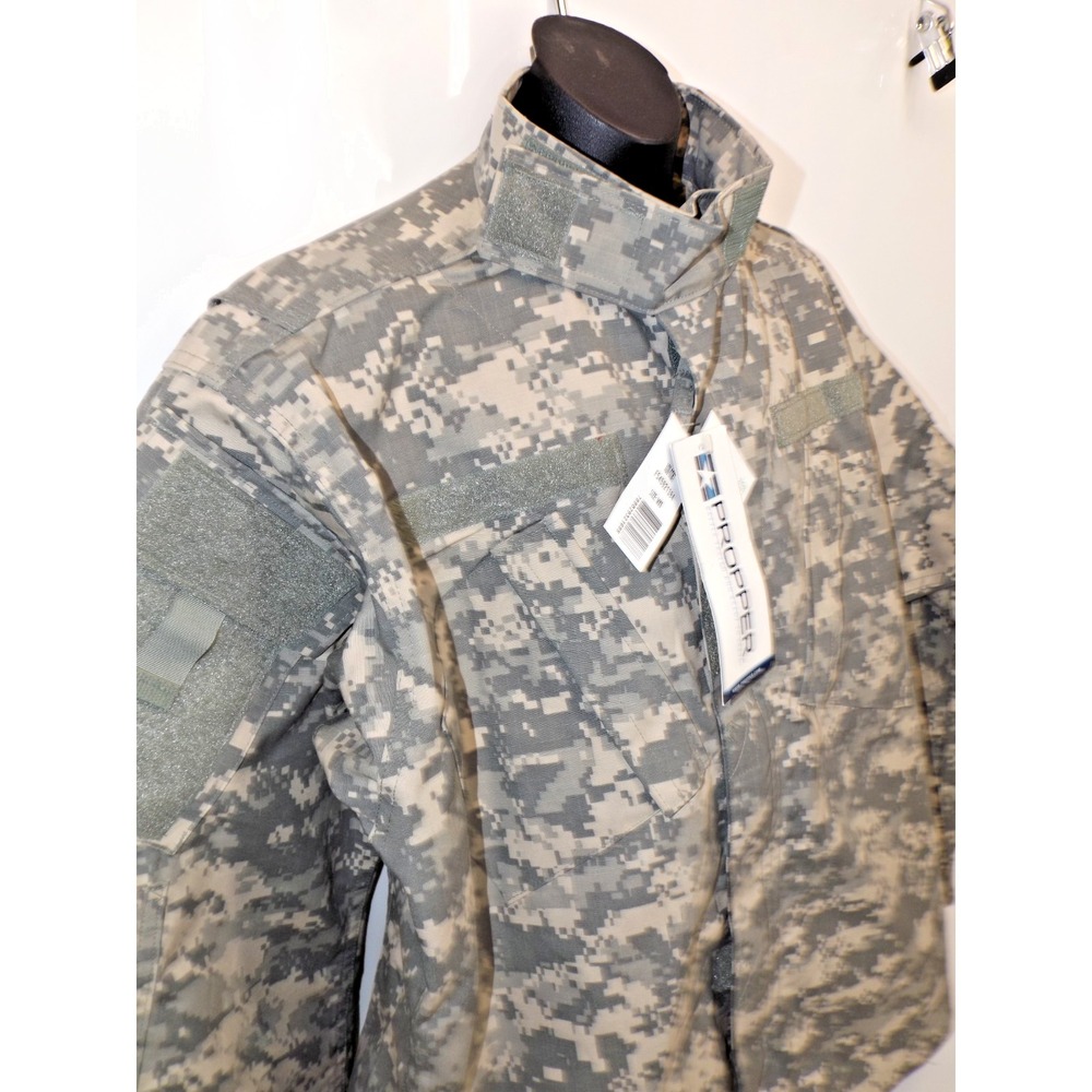 Propper Army Combat Uniform Coat - Ripstop Nylon - *NEW* - size MED - X-short - Picture 3 of 12